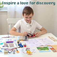 Load image into Gallery viewer, Exciting Robot Electronics Kit (10in1) for Kids
