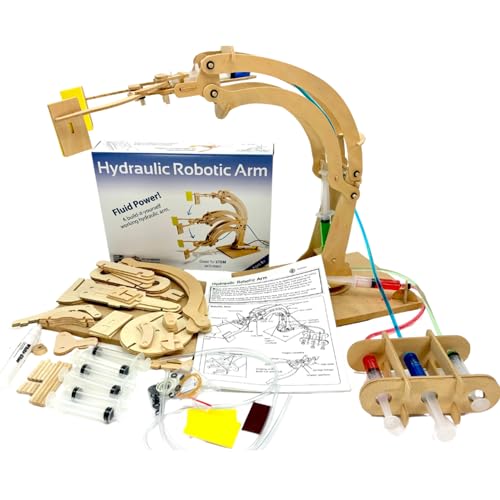 Hydraulic Robotic arm Kids STEM Kit