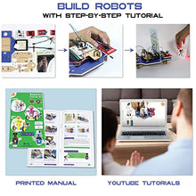 Load image into Gallery viewer, Exciting Robot Electronics Kit (10in1) for Kids
