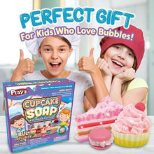 Load image into Gallery viewer, Cupcake Soap &amp; Bubbles DIY Science Kit
