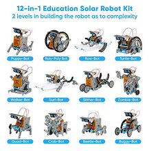 Load image into Gallery viewer, 12-in-1 Education Solar Robot
