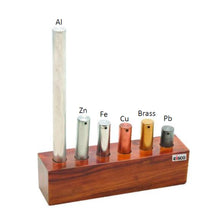 Load image into Gallery viewer, EISCO 6-Piece Equal Mass Metal Cylinder Set
