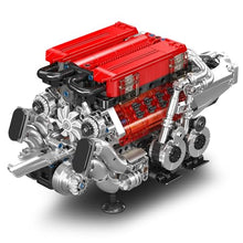 Load image into Gallery viewer, Mould King W16 Tight-Fitted V8 Engine Model Kit
