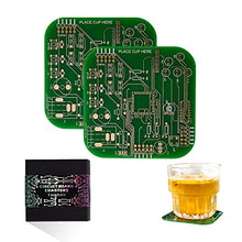 Load image into Gallery viewer, Circuit Board Drink Coasters
