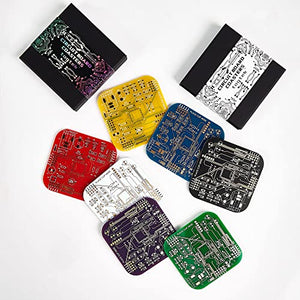 Circuit Board Drink Coasters