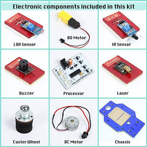 Exciting Robot Electronics Kit (10in1) for Kids