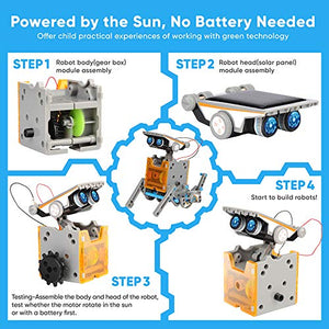 12-in-1 Education Solar Robot