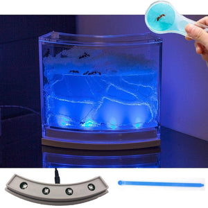 Ant Farm Habitat for Kids W/LED Light – Great Educational & Science Kit