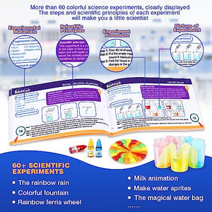 Kids Science Kit - 80 Experiments, STEM Learning Toys for Ages 4-12