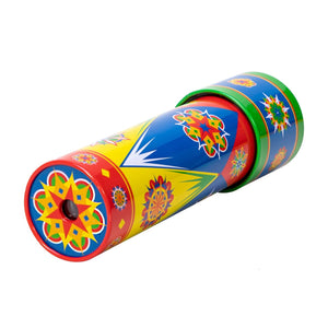 Classic Tin Kaleidoscope Toy - Retro Design, Ages 3-5