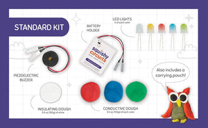 Standard Squishy Circuits Kit - Explore Electrical Circuits with Play