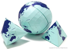 Load image into Gallery viewer, AuthaGraph Paper Craft Globe
