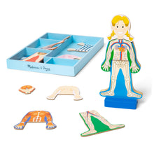 Load image into Gallery viewer, Melissa &amp; Doug Magnetic Human Body Anatomy Play Set
