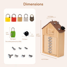 Load image into Gallery viewer, Woodtoe 2-in-1 Montessori Screwdriver Board

