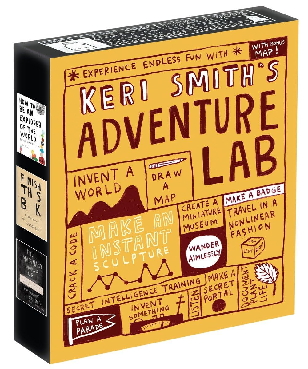 Embark on an Adventure with Keri Smith's Adventure Lab!