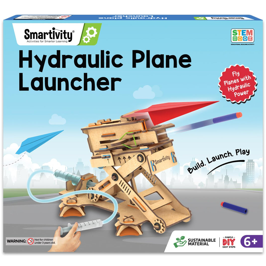 Smartivity Mechanical Machine – Paper Airplanes & Darts Launcher (SMRT1163)