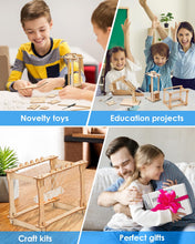 Load image into Gallery viewer, Poraxy STEM Builder Kit – 5-in-1 DIY Engineering Projects
