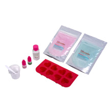 Load image into Gallery viewer, Dive into the Fun of DIY with Kiss Naturals Bath Fizzie Kit!
