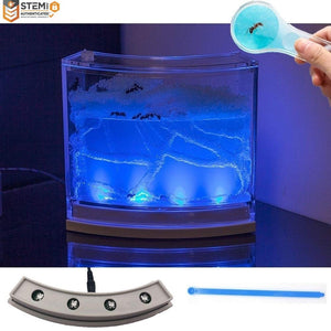 Ant Farm Habitat for Kids W/LED Light – Great Educational & Science Kit