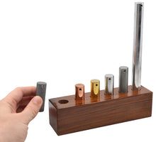 Load image into Gallery viewer, EISCO 6-Piece Equal Mass Metal Cylinder Set
