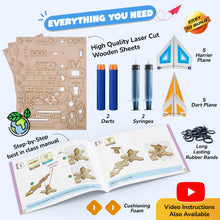 Load image into Gallery viewer, Smartivity Mechanical Machine – Paper Airplanes &amp; Darts Launcher (SMRT1163)
