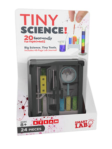 Tiny Science Kit: 20 Experiments - Travel-friendly Edition