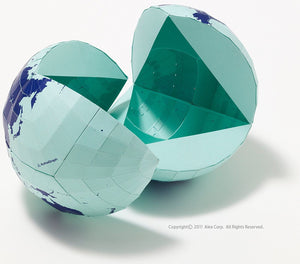 AuthaGraph Paper Craft Globe