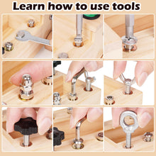 Load image into Gallery viewer, Agirlgle 2-in-1 Montessori Car Screwdriver Busy Board
