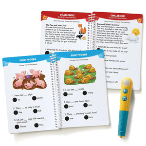 Hot Dots Reading Comprehension Kit