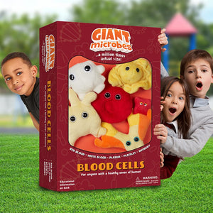 GIANT MICROBES Blood Cells Set