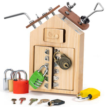 Load image into Gallery viewer, Woodtoe 2-in-1 Montessori Screwdriver Board
