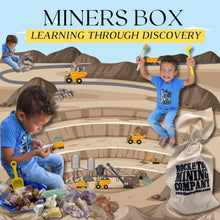 Load image into Gallery viewer, Gemstone Paydirt Educational Toys, Gem Dig Mining Bag
