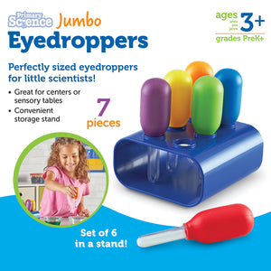 Build Fine Motor Skills with Learning Resources Colorful Droppers