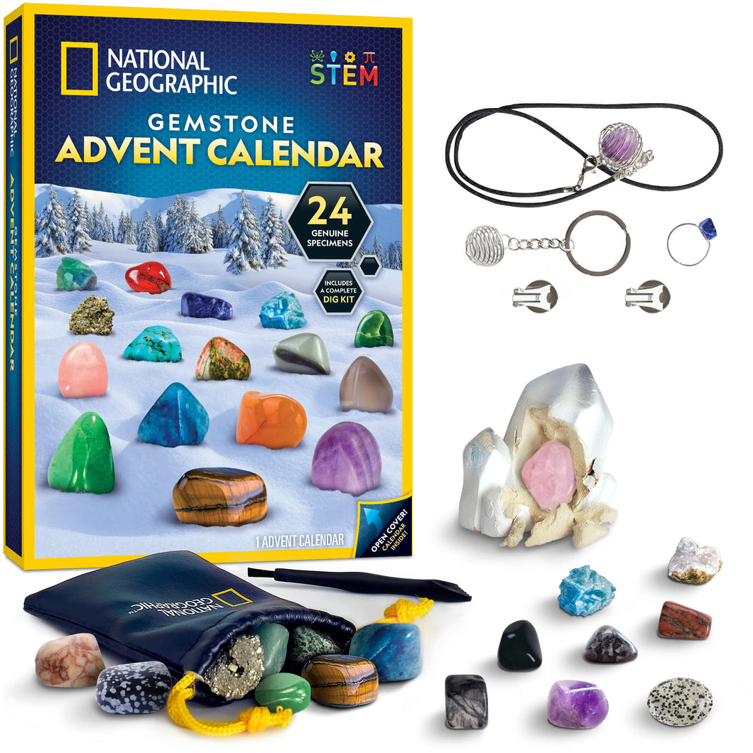 NATIONAL GEOGRAPHIC Gemstone Advent Calendar