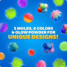 Load image into Gallery viewer, Blue Marble Bouncy Ball Science Kit – Glow-in-the-Dark Creation
