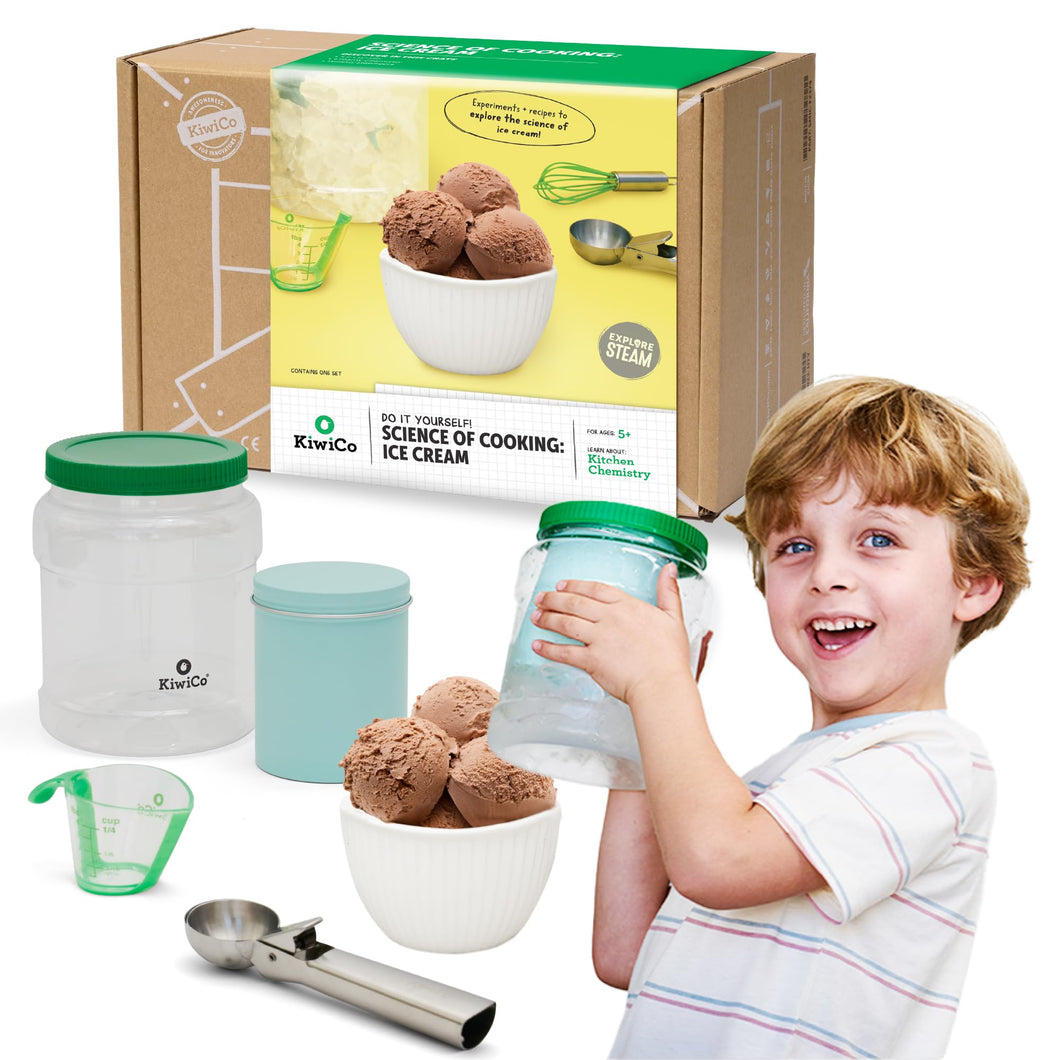 Discover the Science of Ice Cream with KiwiCo's DIY Kit!