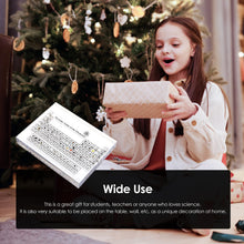 Load image into Gallery viewer, Mukarisk Transparent Acrylic Periodic Table with Real Elements
