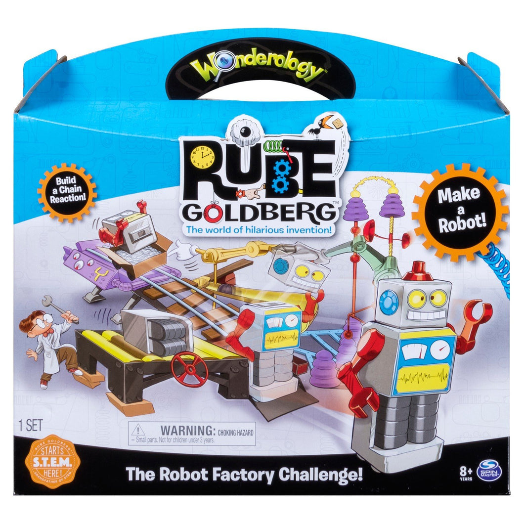 Rube Goldberg - The Robot Factory Challenge - Interactive S.T.E.M Learning Kit