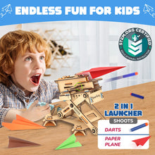 Load image into Gallery viewer, Smartivity Mechanical Machine – Paper Airplanes &amp; Darts Launcher (SMRT1163)
