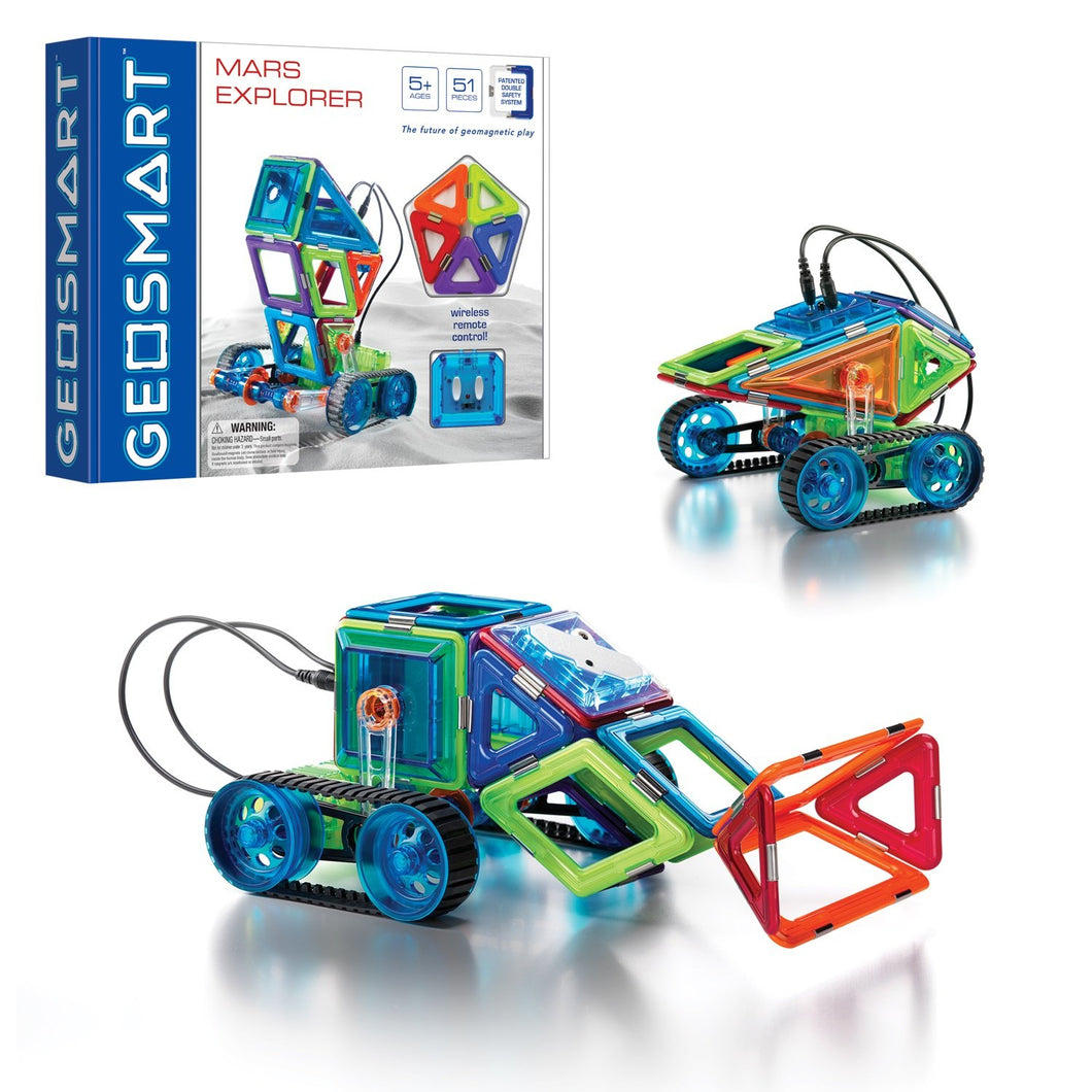 GeoSmart Mars Explorer Magnetic Construction Set