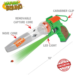 Bug Catcher Vacuum with Light Up Critter Habitat Case