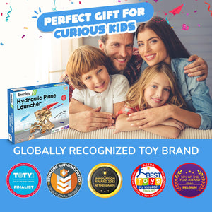 Smartivity Mechanical Machine – Paper Airplanes & Darts Launcher (SMRT1163)