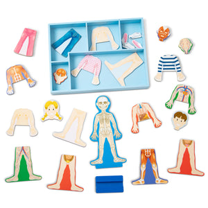 Melissa & Doug Magnetic Human Body Anatomy Play Set