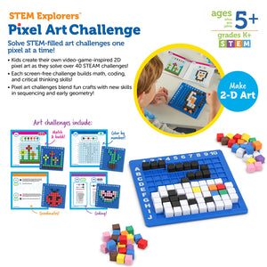 STEM Explorer Pixel Art Challenge