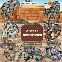 Load image into Gallery viewer, Gemstone Paydirt Educational Toys, Gem Dig Mining Bag
