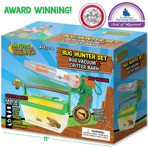 Bug Catcher Vacuum with Light Up Critter Habitat Case