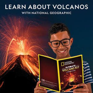 Ultimate Volcano Kit – Erupting Volcano Science Kit for Kids, 3X More Eruptions