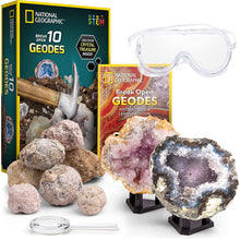 Load image into Gallery viewer, NATIONAL GEOGRAPHIC Break Open Geodes Kit
