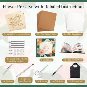 Extra Large Flower Press Kit