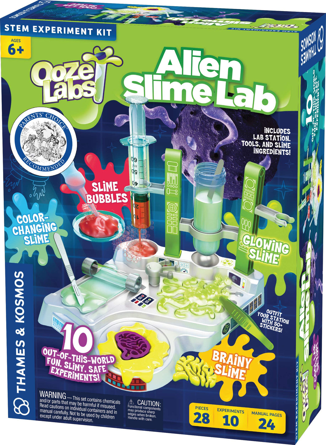 Thames & Kosmos Ooze Labs: Alien Slime Lab Science Experiment Kit